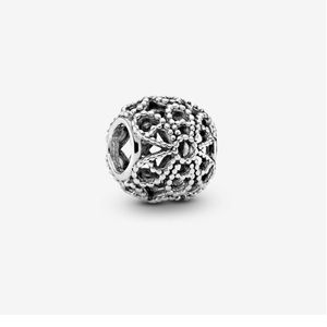 Pandora Charm Beaded Openwork Flower
